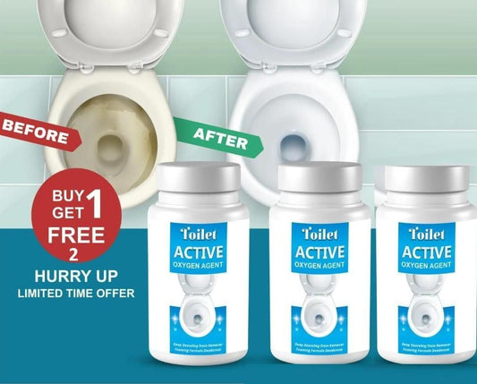 Toilet Active Oxygen Agent (Pack Of 3)